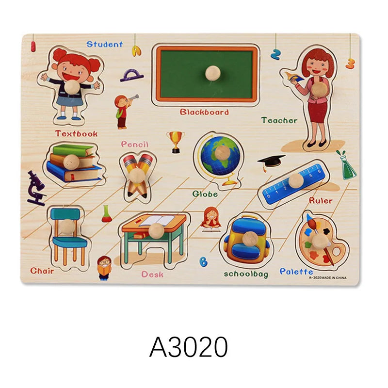 Puzzle en bois Bebe