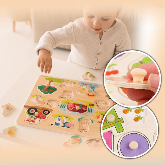 Puzzle en bois Bebe