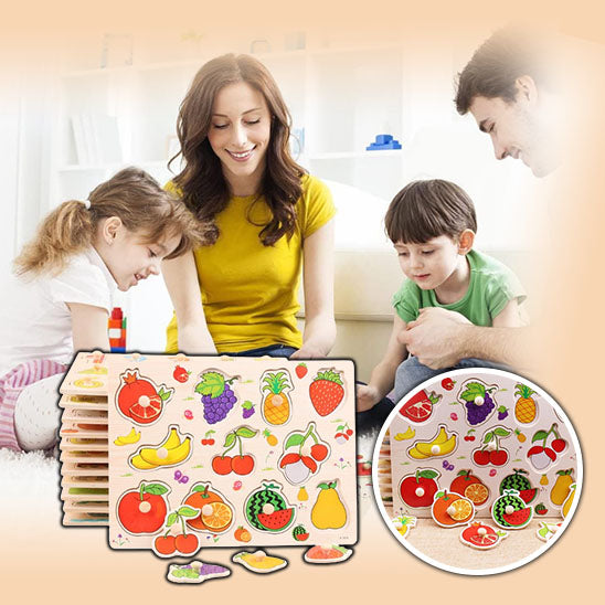 Puzzle en bois Bebe