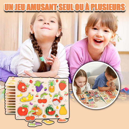 Puzzle en bois Bebe