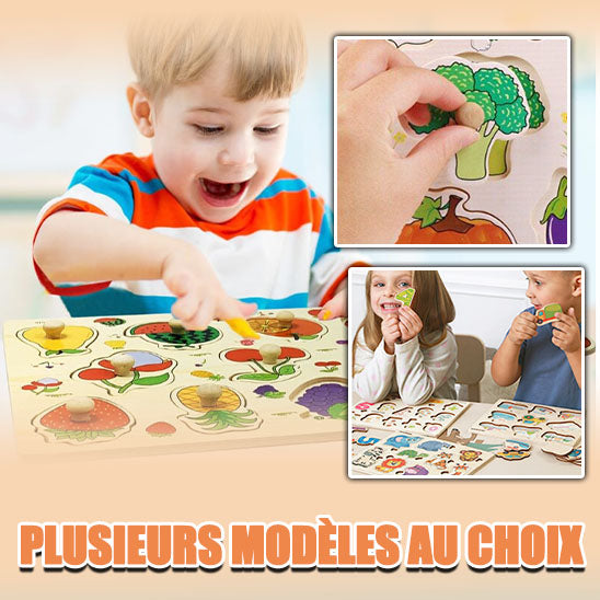 Puzzle en bois Bebe