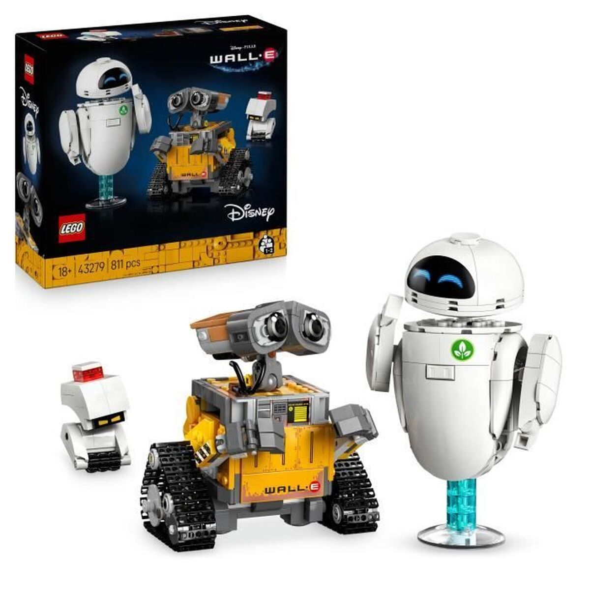 Blocs de construction Lego WallE 43279 811 Pièces - Babycute
