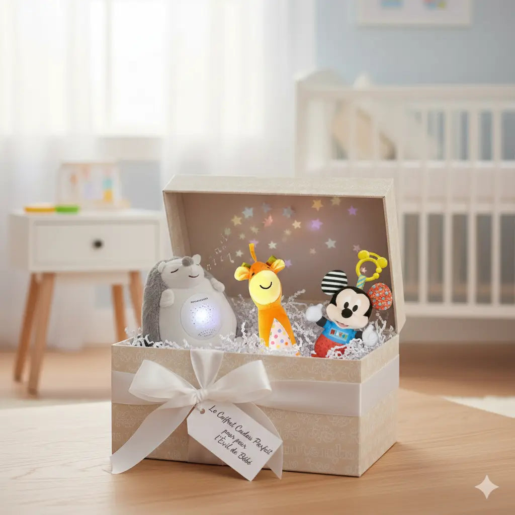 Coffret Cadeau Naissance Nuit Douce & Éveil - Babycute