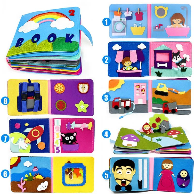 Livre éducatif 3D - Babycute