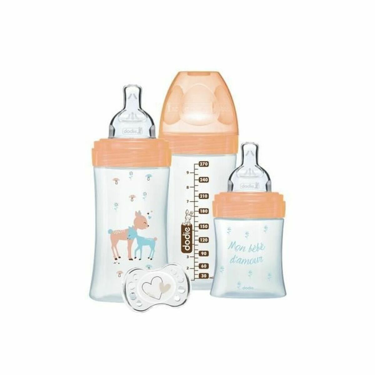 Lot de biberons Dodie Sensation 3 uds - Babycute