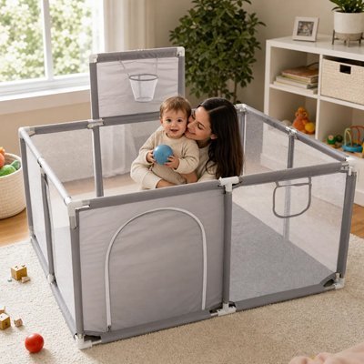 Parc bébé | Sécurisé et Spacieux - Babycute