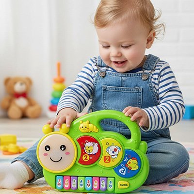 Piano bebe | Éveil Musical Coloré - Babycute