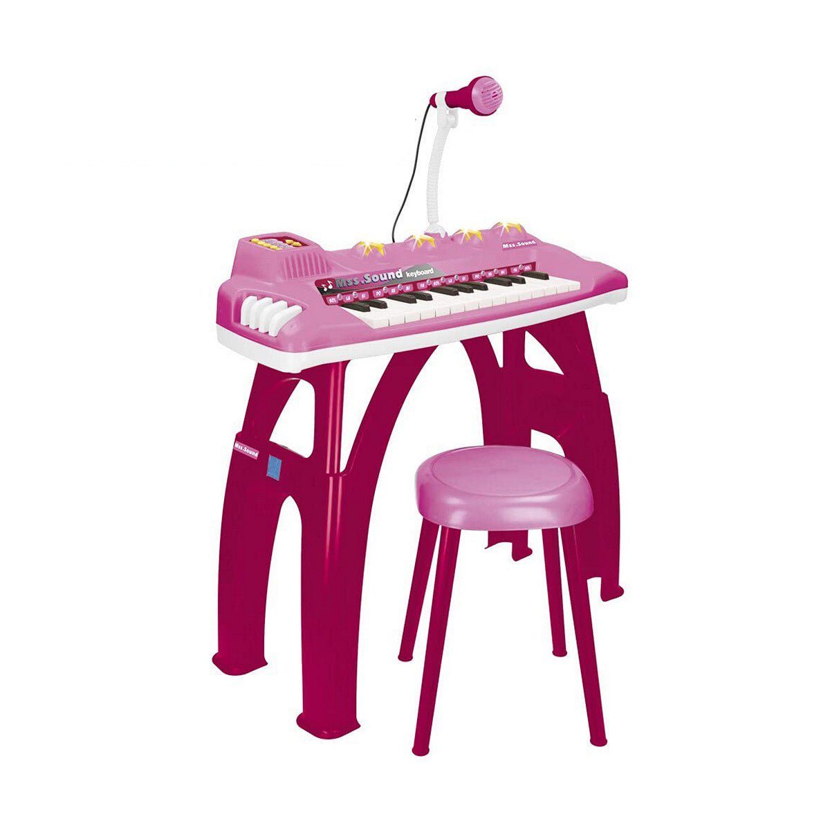 Piano Éducatif Apprentissage Reig Rose - Jouets et jeux, Instruments de musique pour enfants premium pour bébé