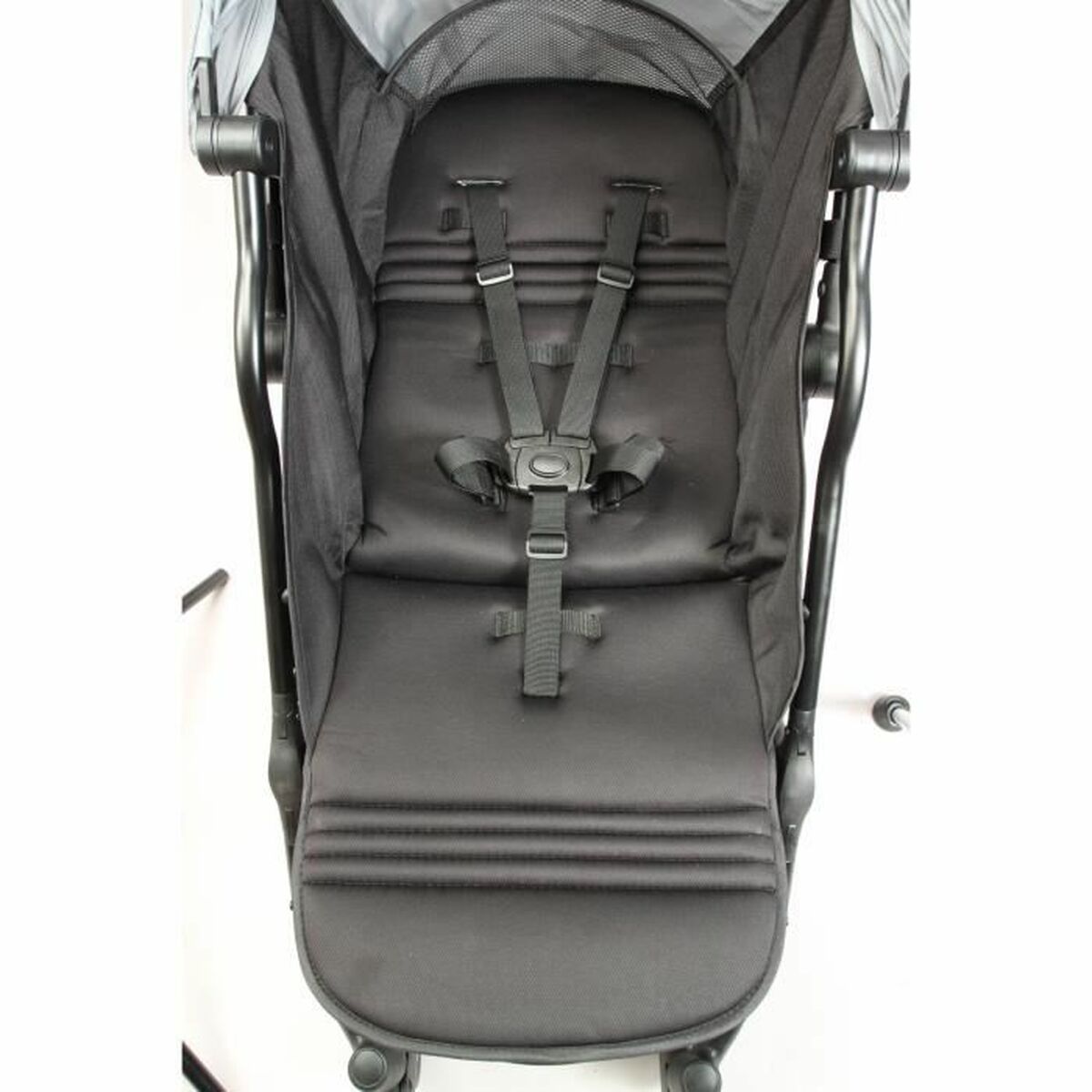 Poussette pour bébé Bambisol Noir Gris - Babycute