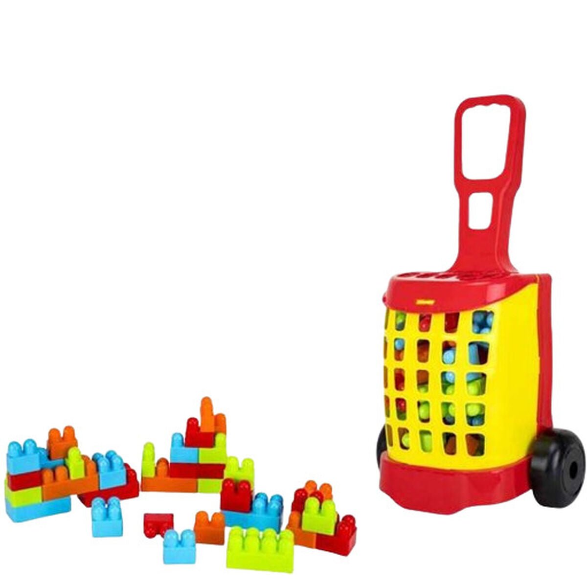 Set de construction 32 Pièces Trolley - Babycute