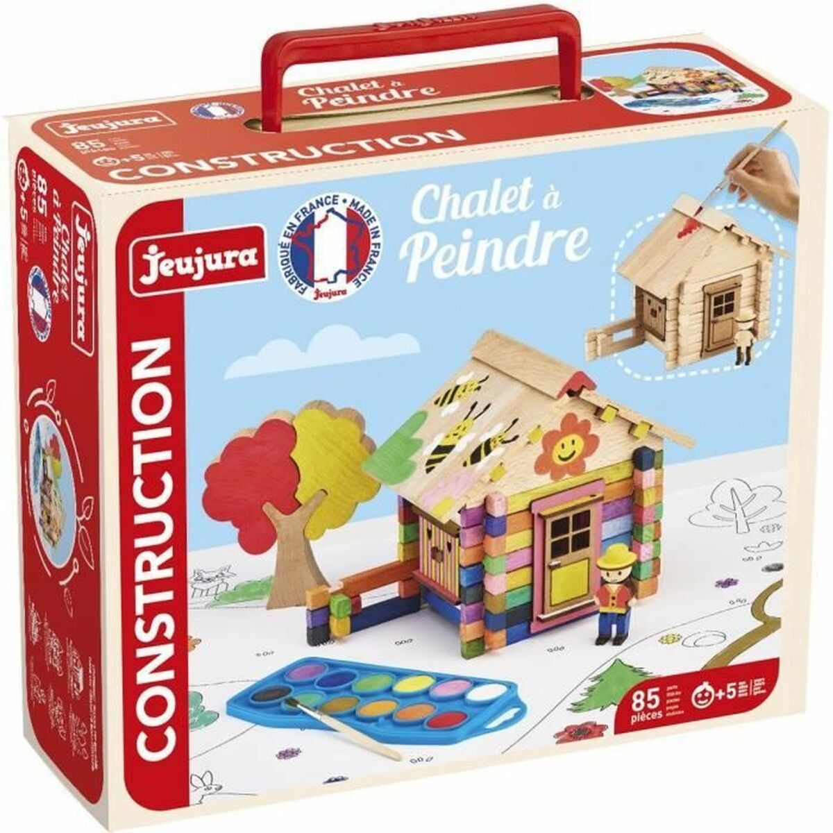 Set de construction Jeujura Chalet to Paint - Babycute