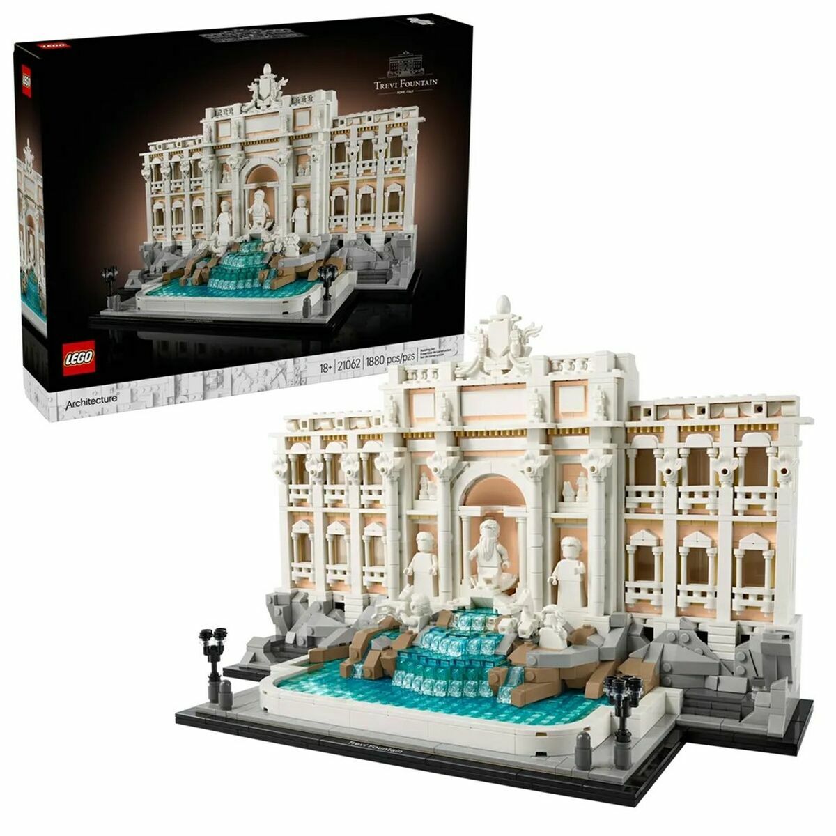 Set de construction Lego 21062 Fontana de Trevi – Roma - Jouets et jeux premium pour bébé