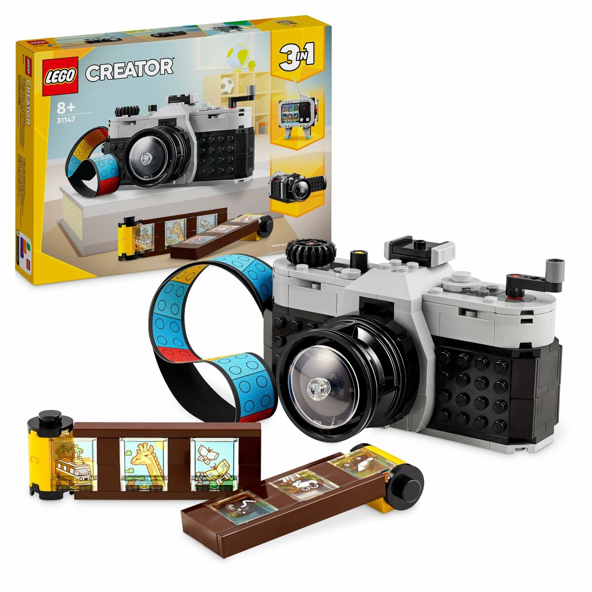 Set de construction Lego 31147 Creator Retro Camera Multicouleur - Jouets et jeux premium pour bébé