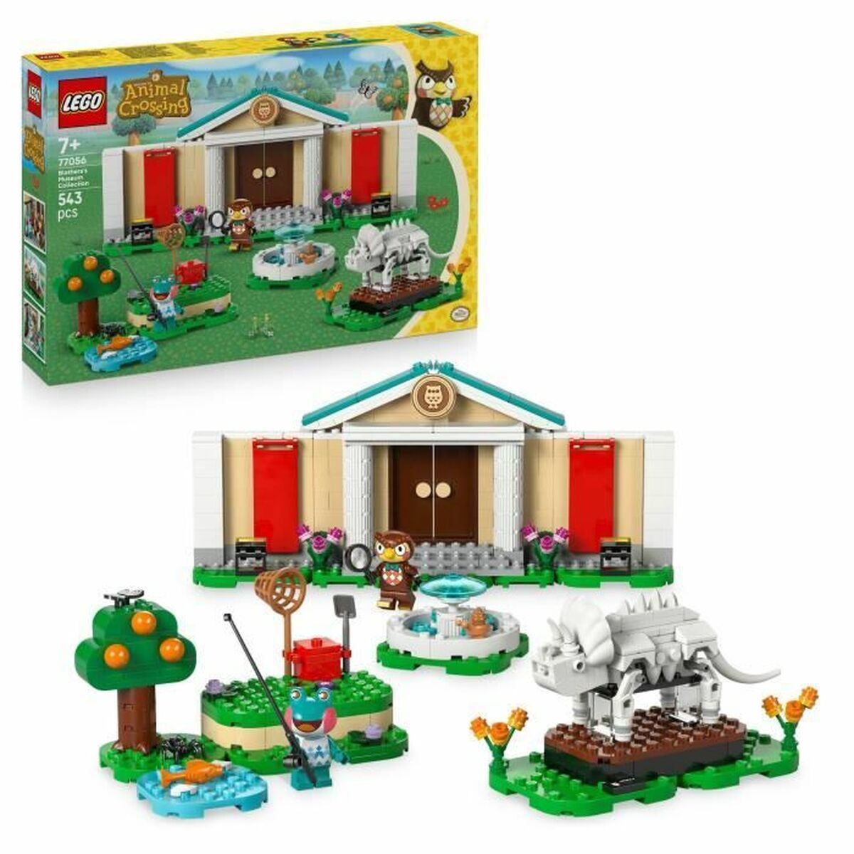 Set de construction Lego 77056 Animal Crossing Socrates Museum 543 Pièces - Babycute