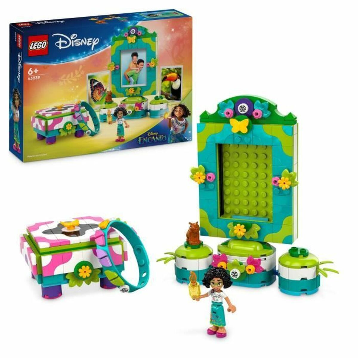 Set de construction Lego Disney Encanto 43239 Mirabel's Photo Frame and Jewelry Box Multicouleur - Jouets et jeux premium pour bébé