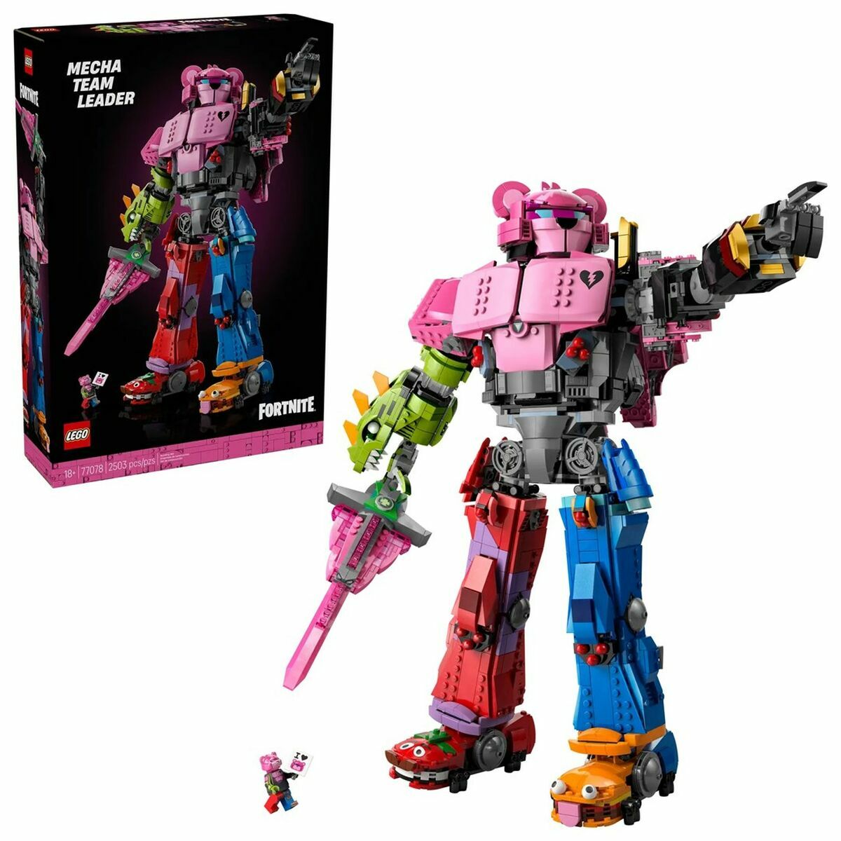 Set de construction Lego FORTNITE 77078 Mecha Team Leader - Jouets et jeux premium pour bébé