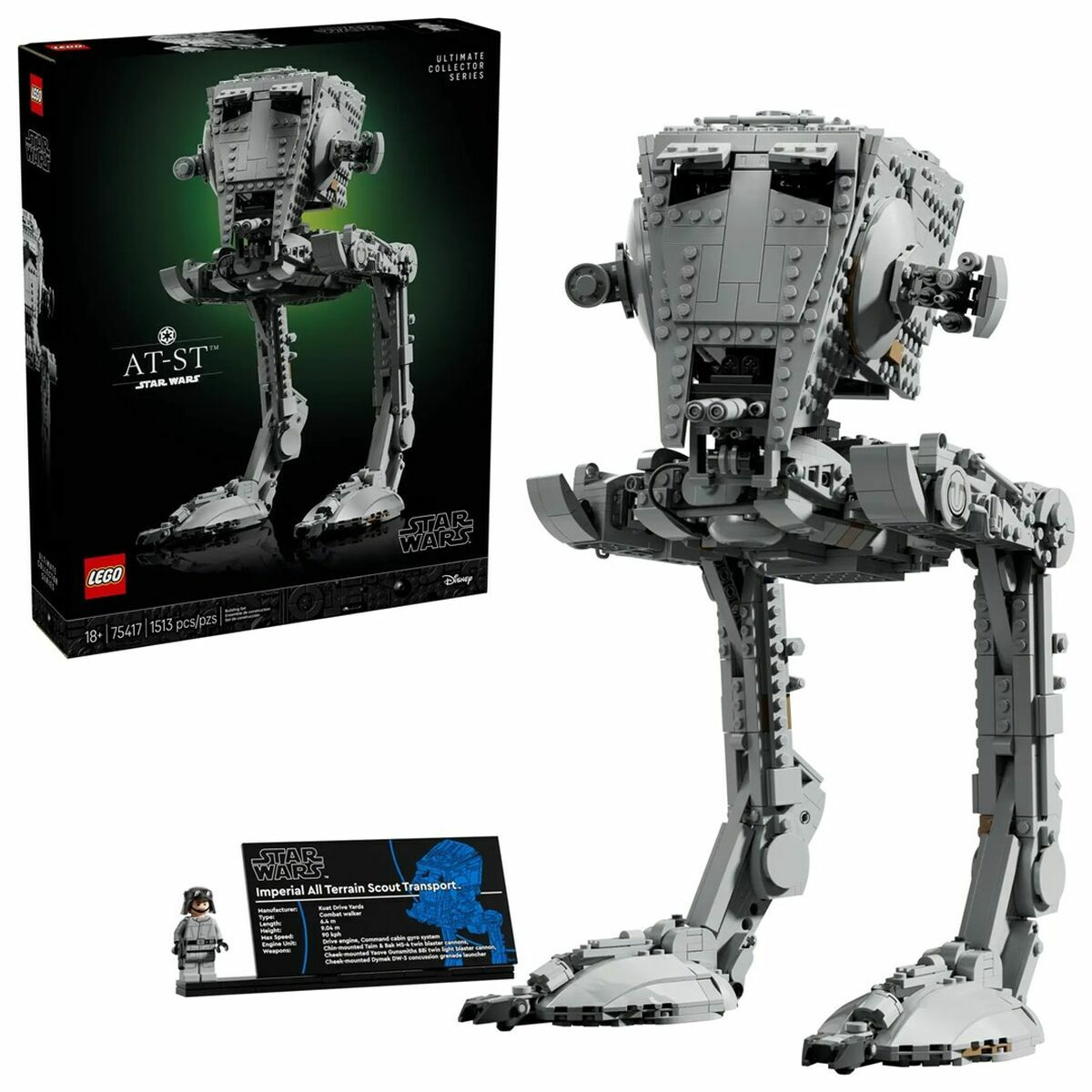 Set de construction Lego STAR WARS 75417 AT - ST - Babycute