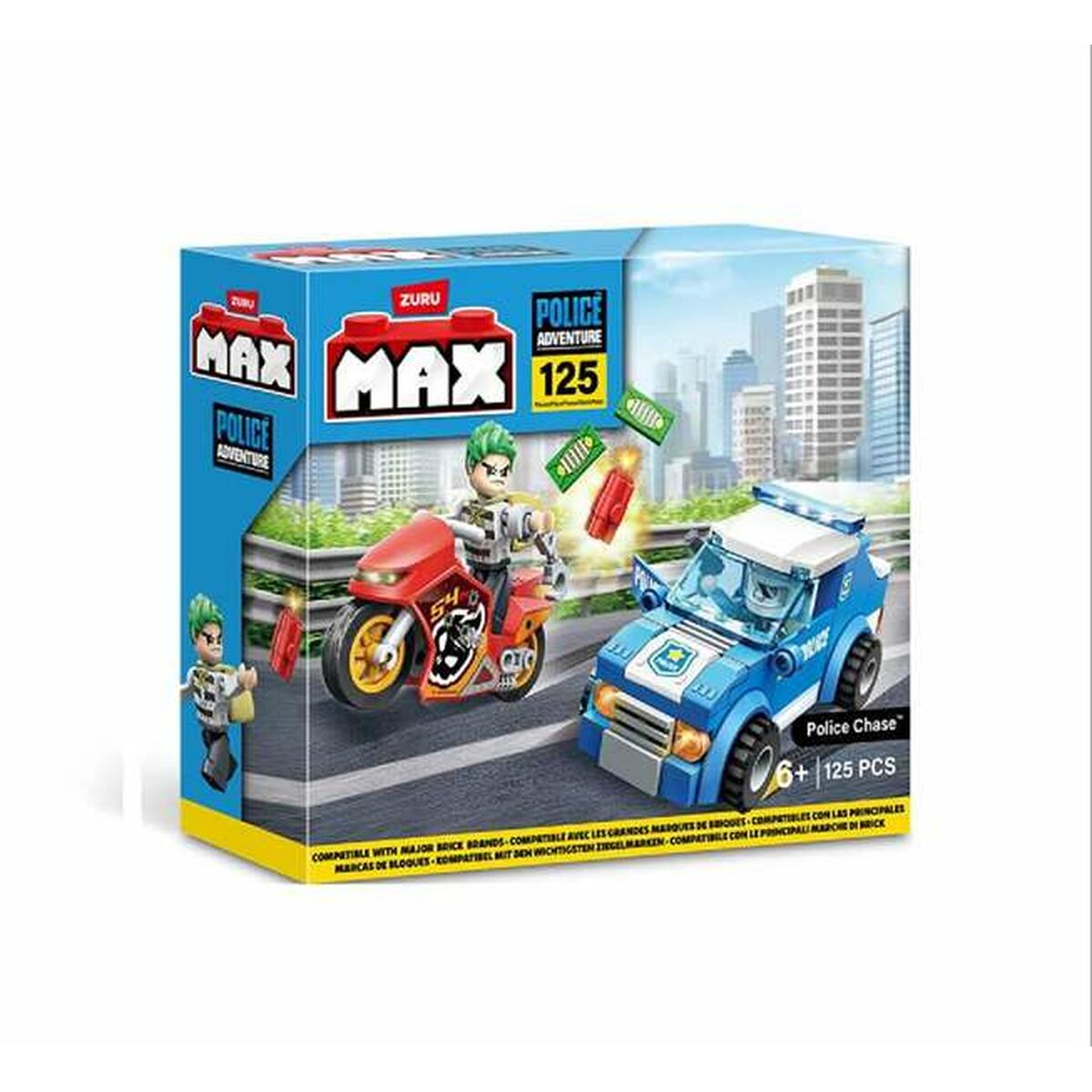 Set de construction Zuru 125 Pièces - Jouets et jeux premium pour bébé