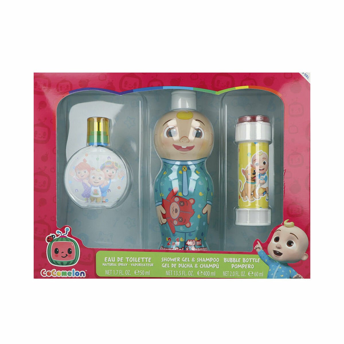 Set de Parfum Enfant CoComelon COCOMELON 3 PiĂšces - Babycute