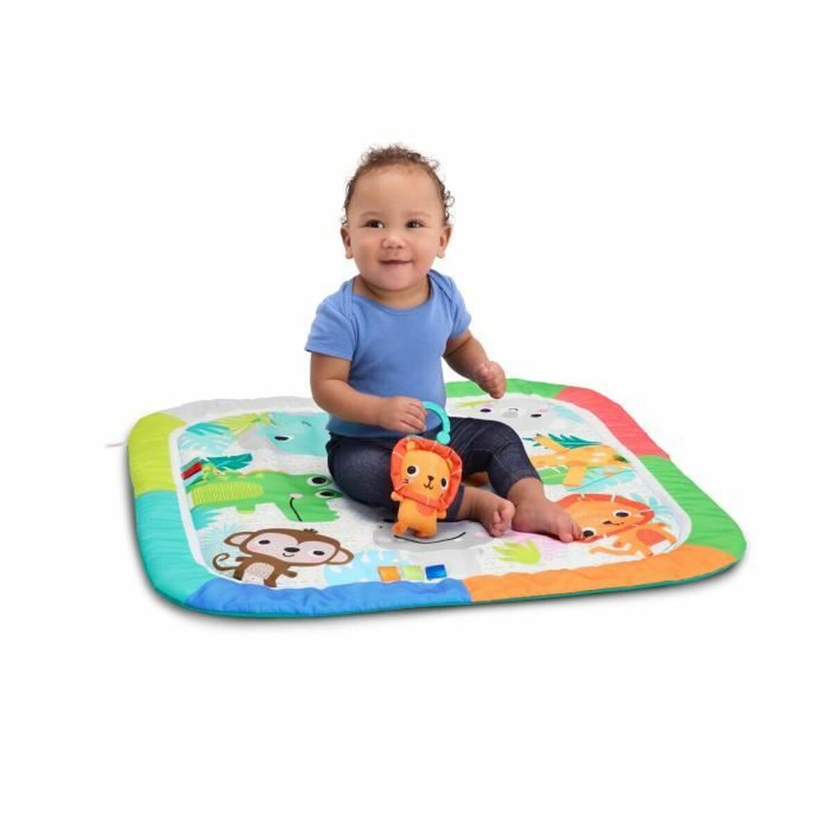 Tapis de jeu Bright Starts Jungle Multicouleur - Babycute