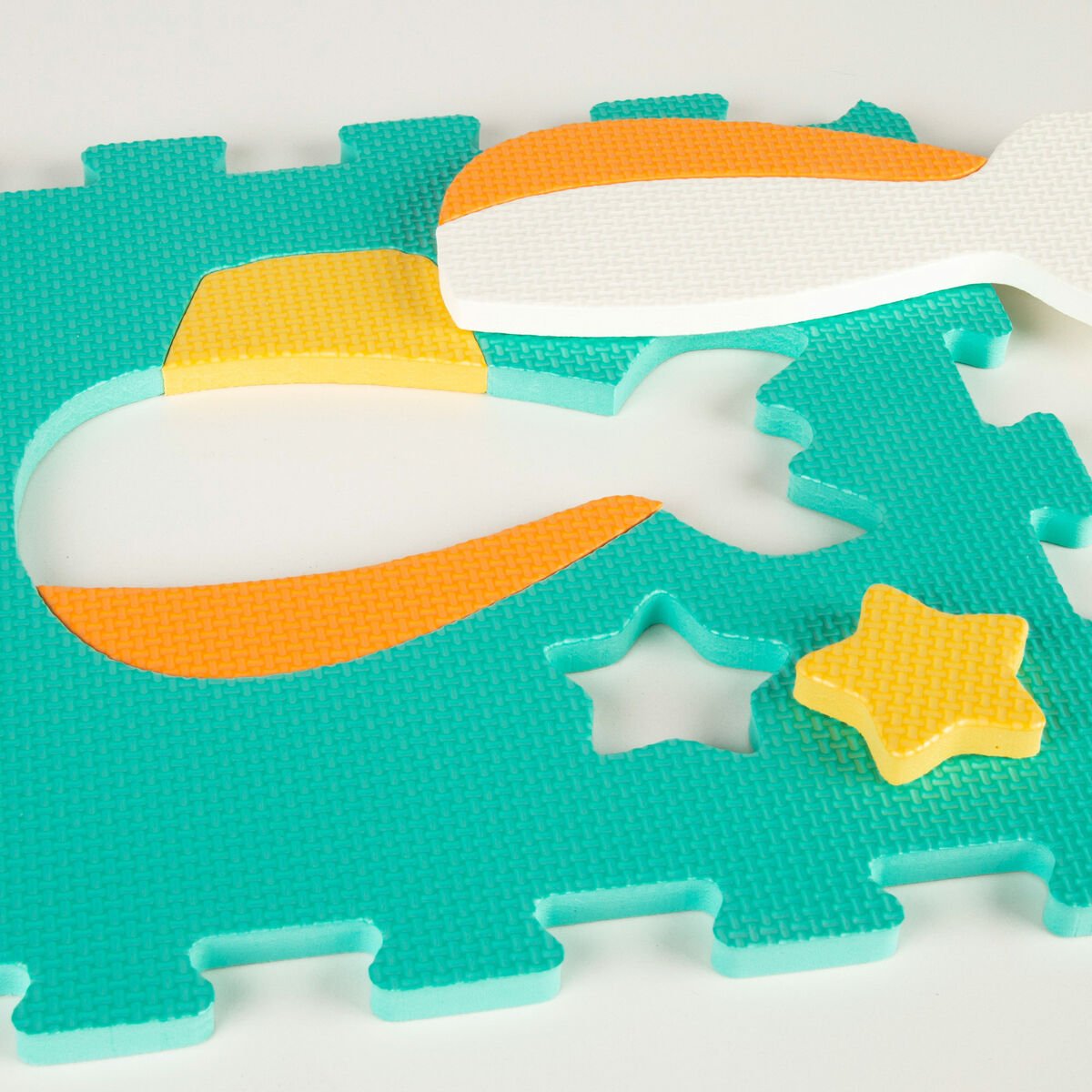 Tapis Puzzle Colorbaby Multicouleur Plastique EVA 90 x 90 cm Voitures 9 Pièces (4 Unités) - Babycute