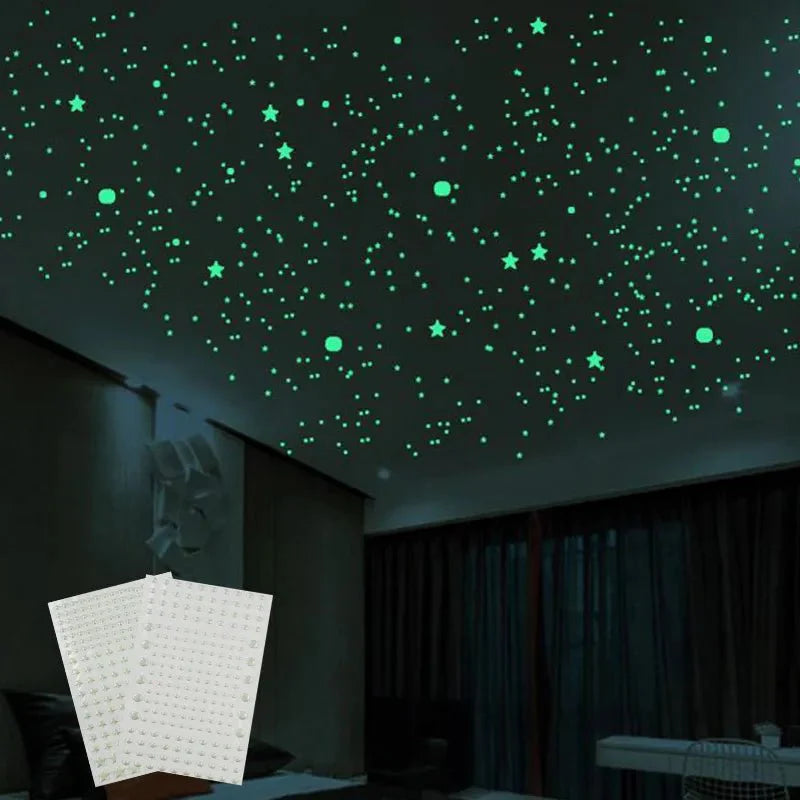 Autocollants lumineux 3D