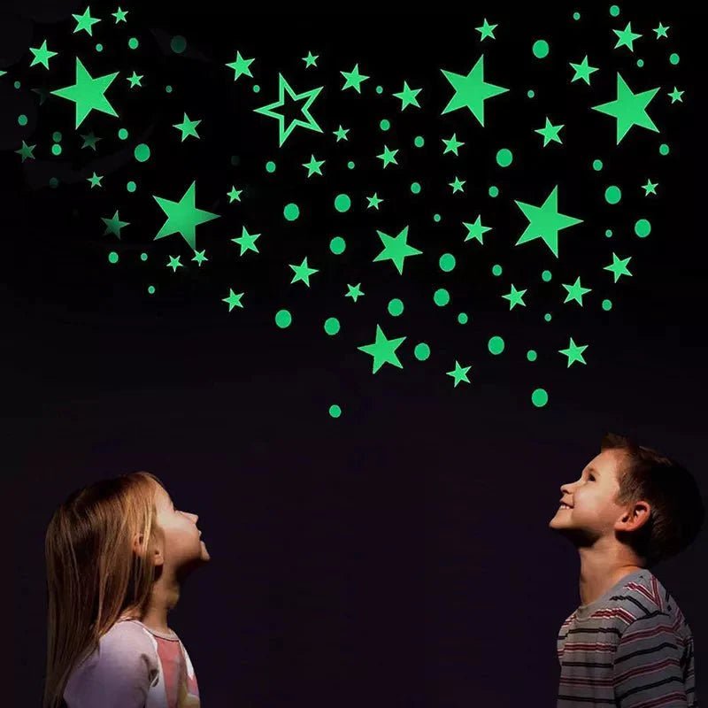 Autocollants lumineux 3D/décoration chambre enfant - Babycute