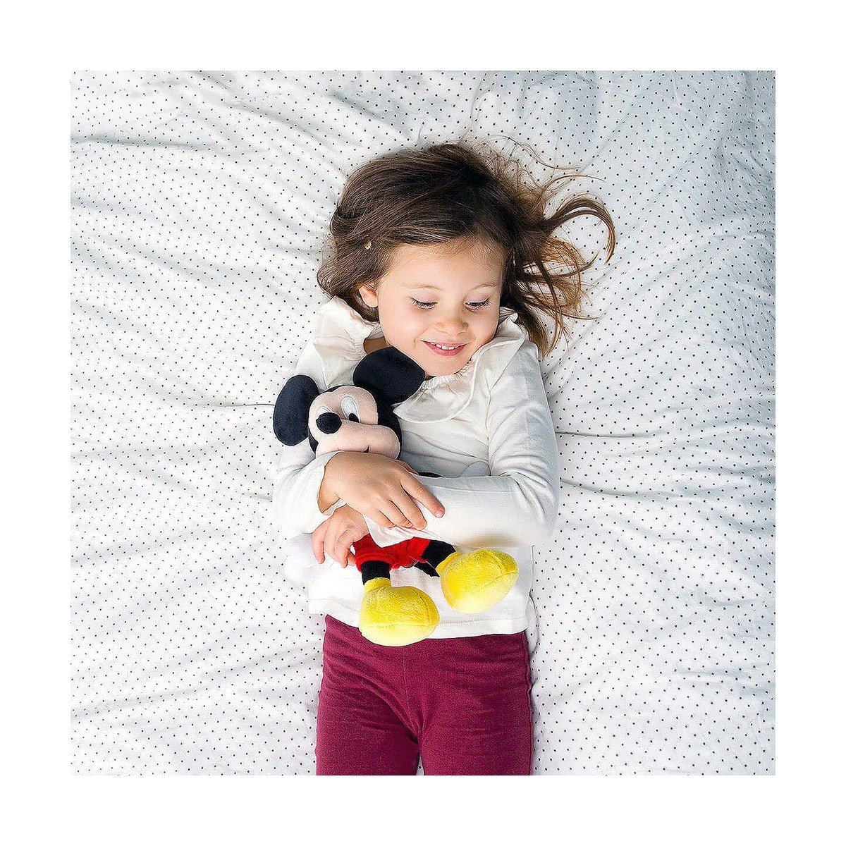 Animal en Peluche Mickey Mouse 35 cm Tissu Peluche - Babycute