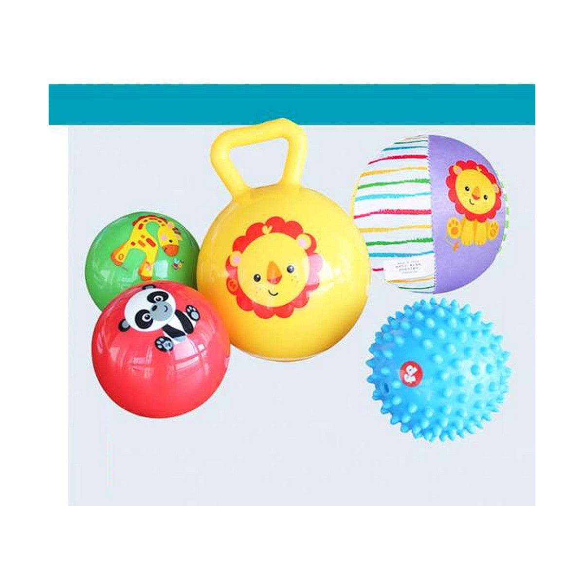 Balles Fisher - Price animaux - Babycute