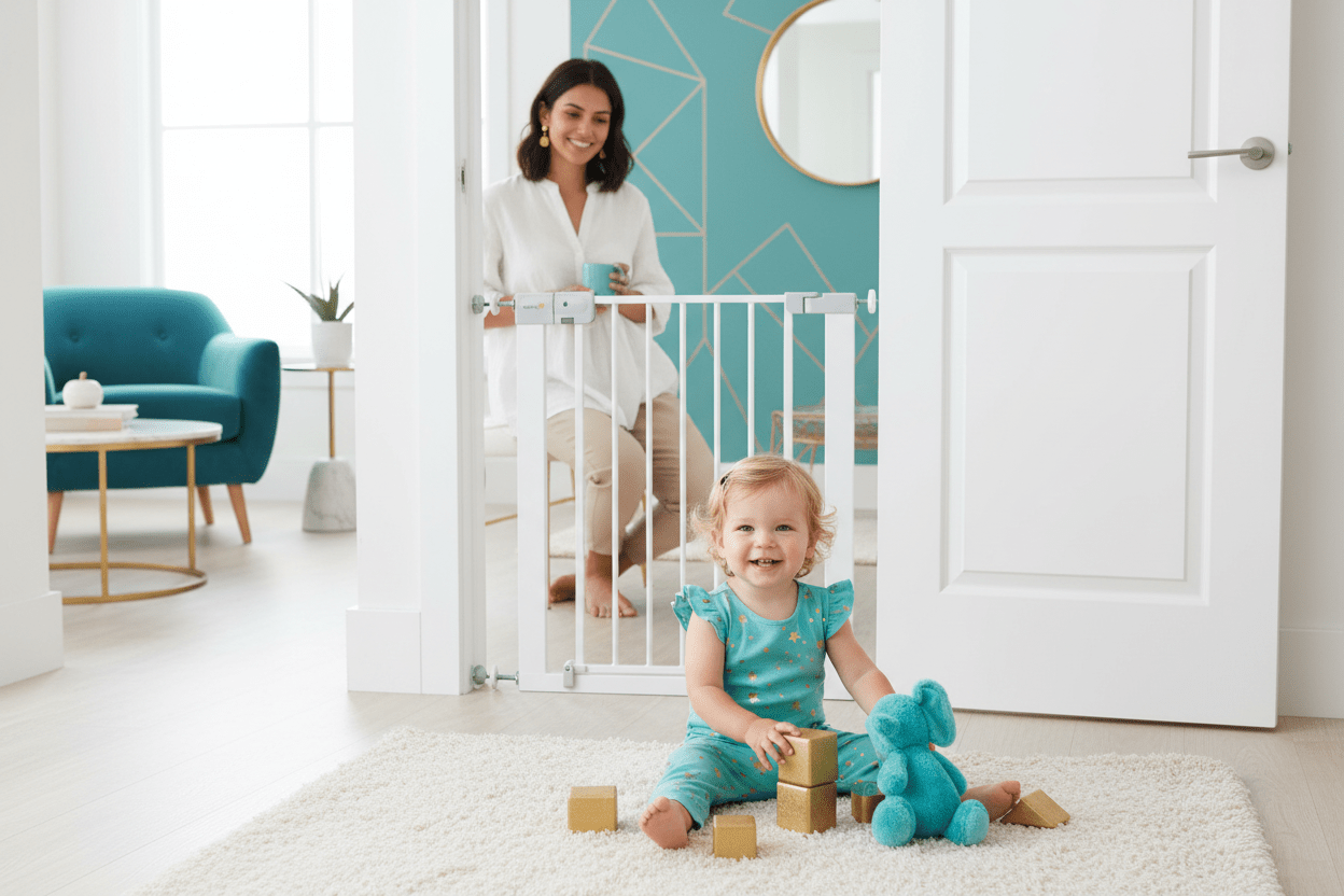 Barrière de sécurité Safety 1st Auto Close - Babycute