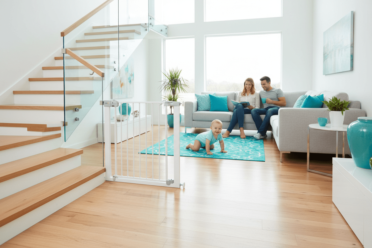 Barrière de sécurité Safety 1st Auto Close - Babycute