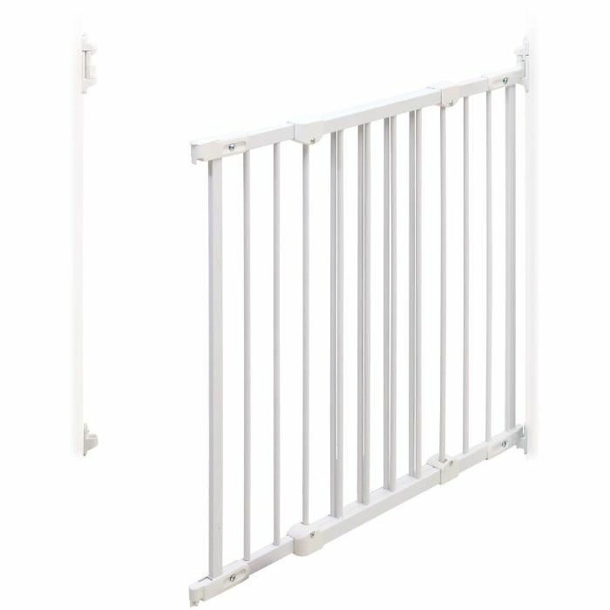 Barrière de sécurité WEBABY NONO Blanc 72 - 108 cm - Babycute