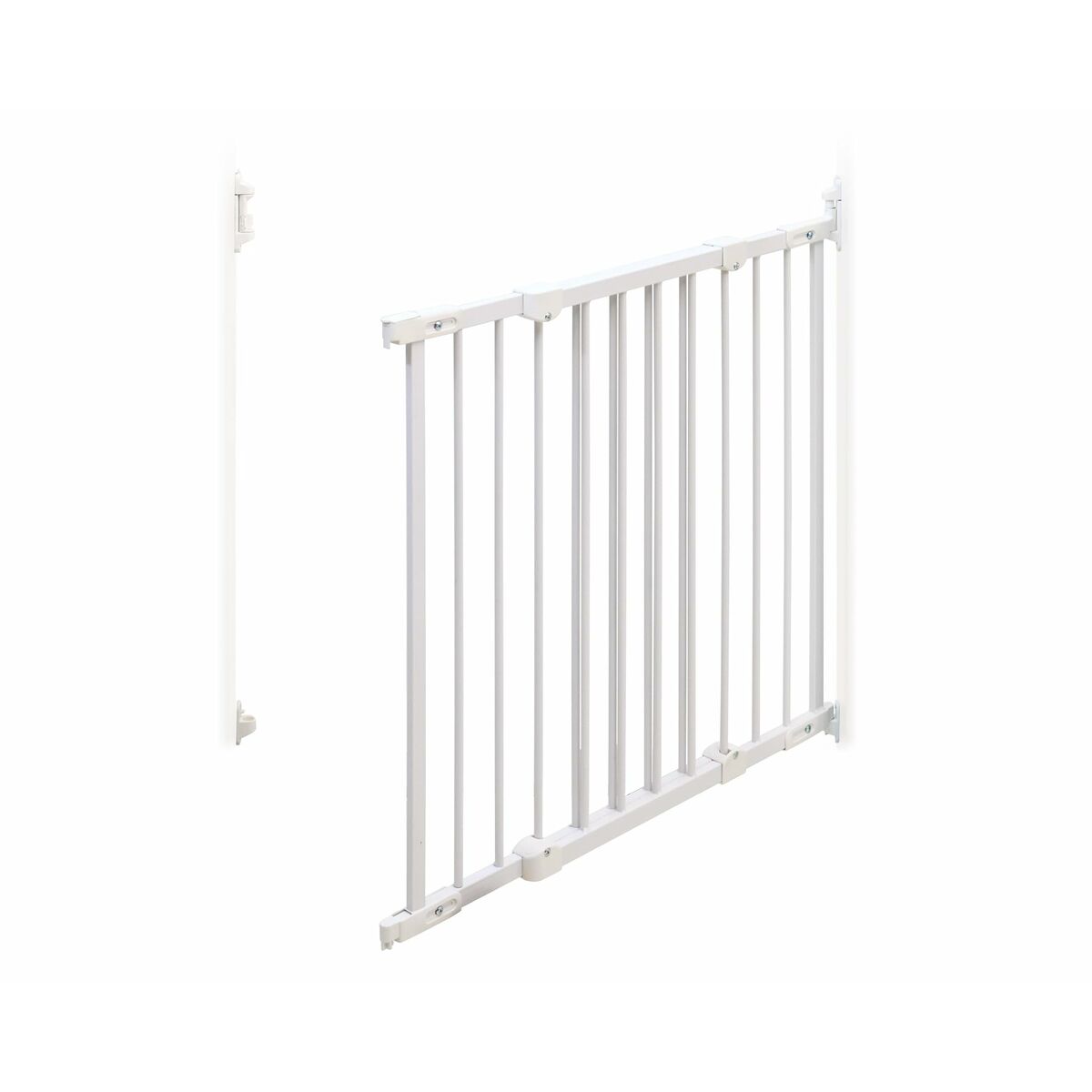 Barrière de sécurité WEBABY NONO Blanc 72 - 108 cm - Babycute