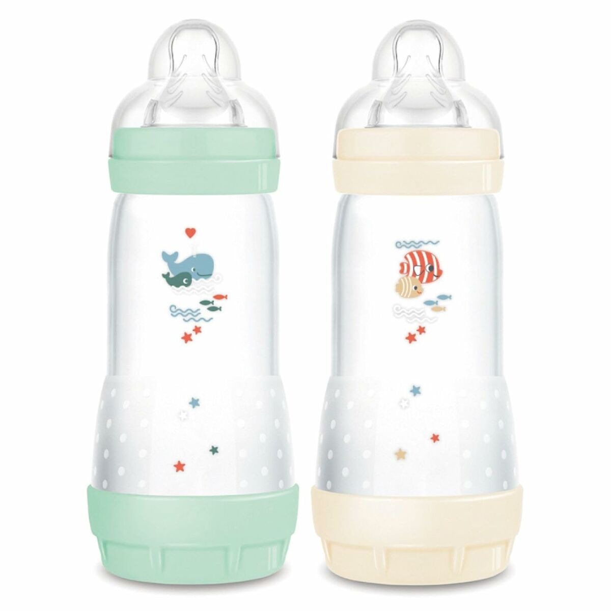Biberon MAM sea Vert Beige - Babycute