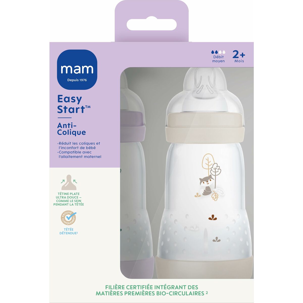 Biberon MAM Woods - Babycute