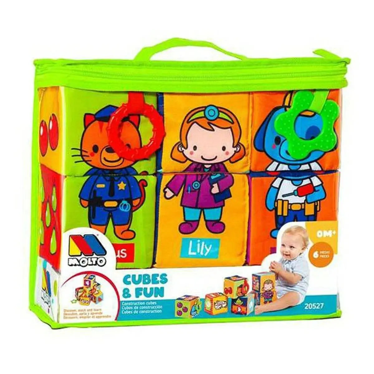 Blocs souples d'Apprentissage Moltó (6 pcs) - Babycute