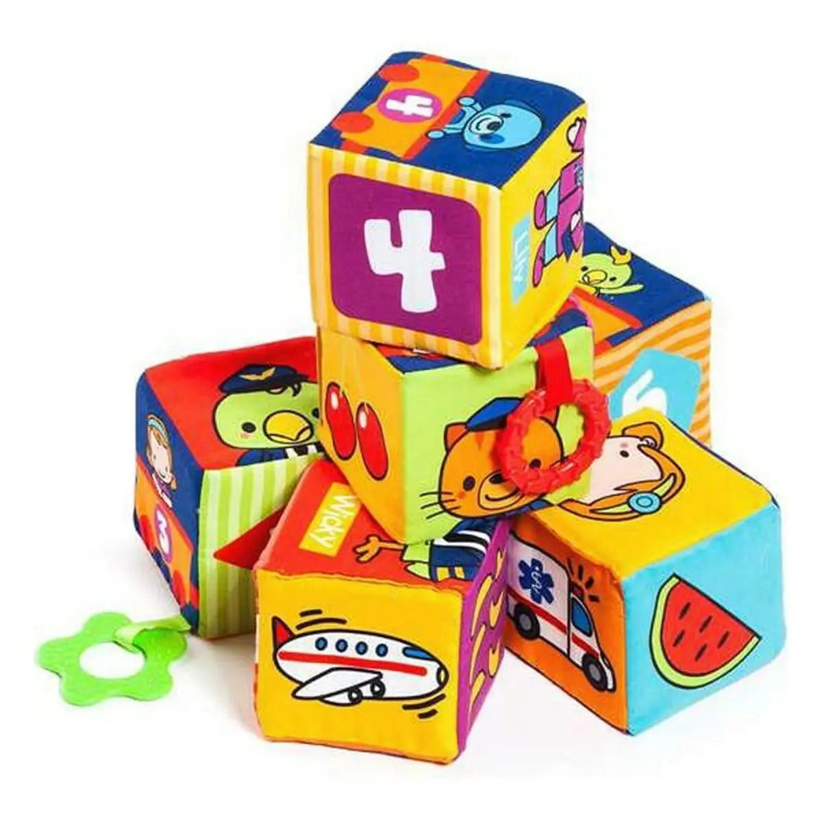 Blocs souples d'Apprentissage Moltó (6 pcs) - Babycute