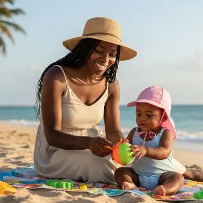 Casquette pour bébé | Protection UV Ajustable - Babycute