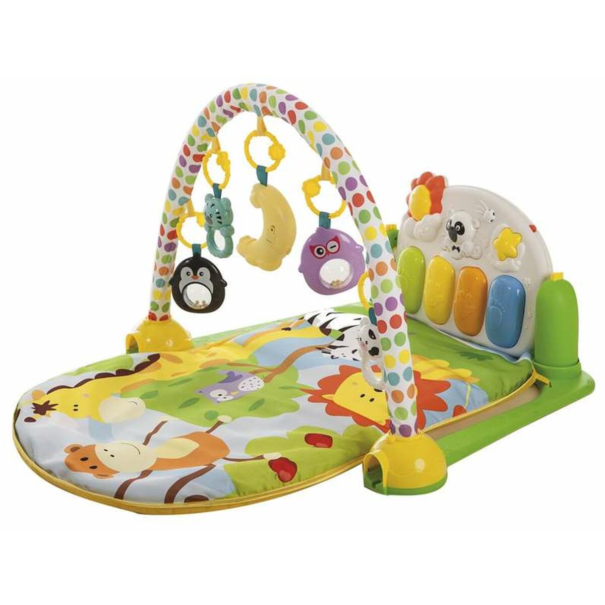 Centre d'activités Couverture Piano interactif pour bébé 96 x 65 x 48 cm - Babycute