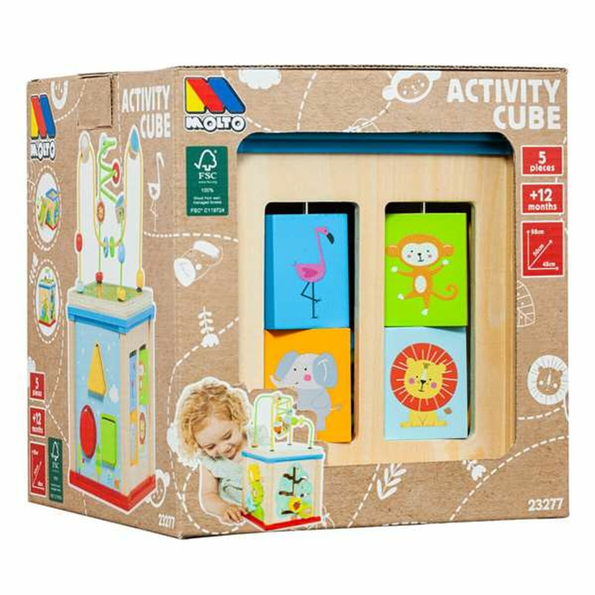 Centre d'activités Moltó Seau 5 Pièces - Babycute
