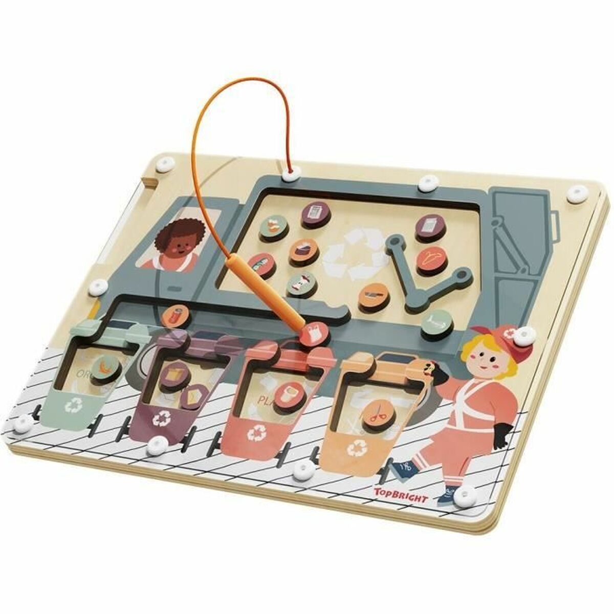 Centre d'activités TOP BRIGHT 24 x 2 x 31 cm - Babycute