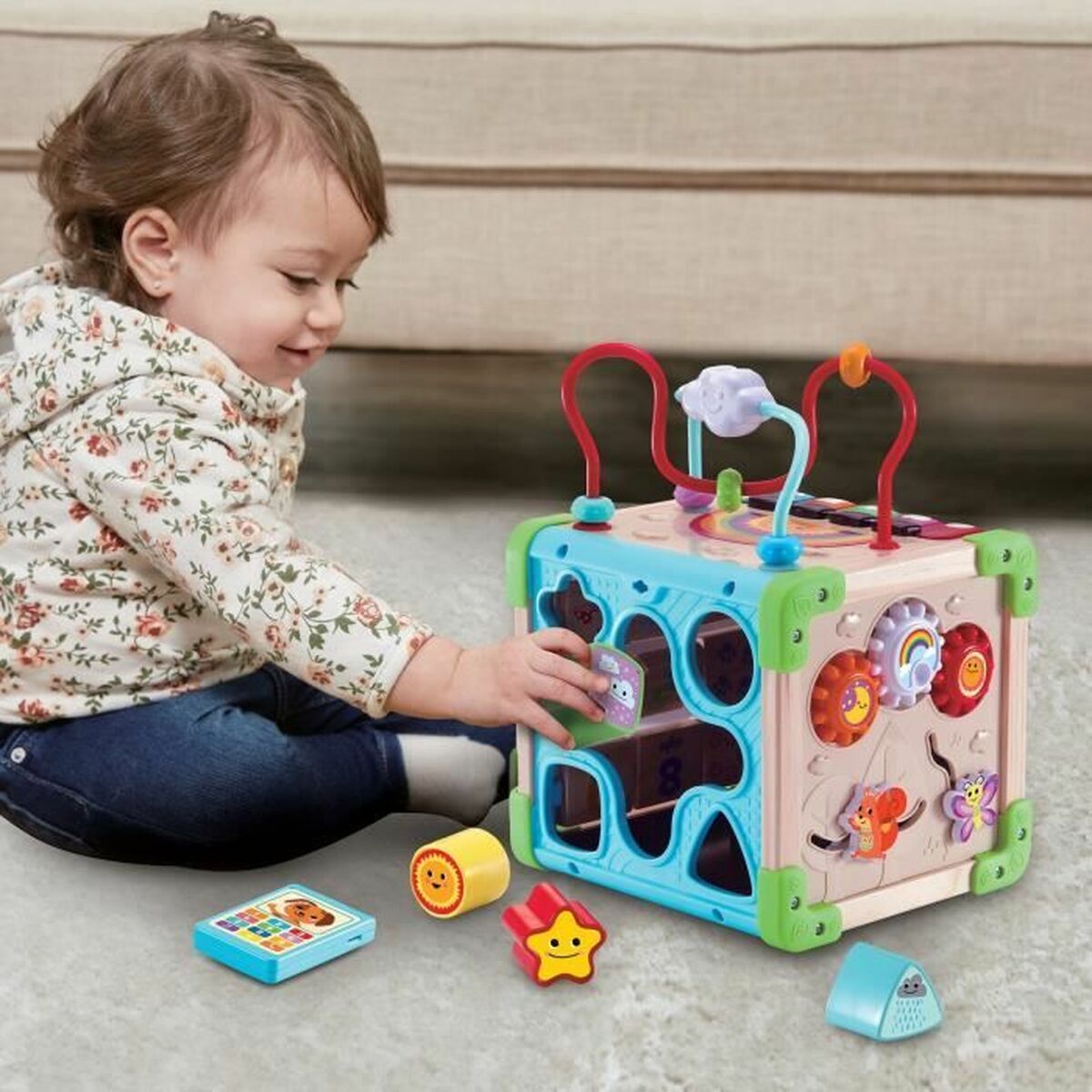 Centre d'activités Vtech Baby 80 - 617105 Marron Multicouleur - Babycute