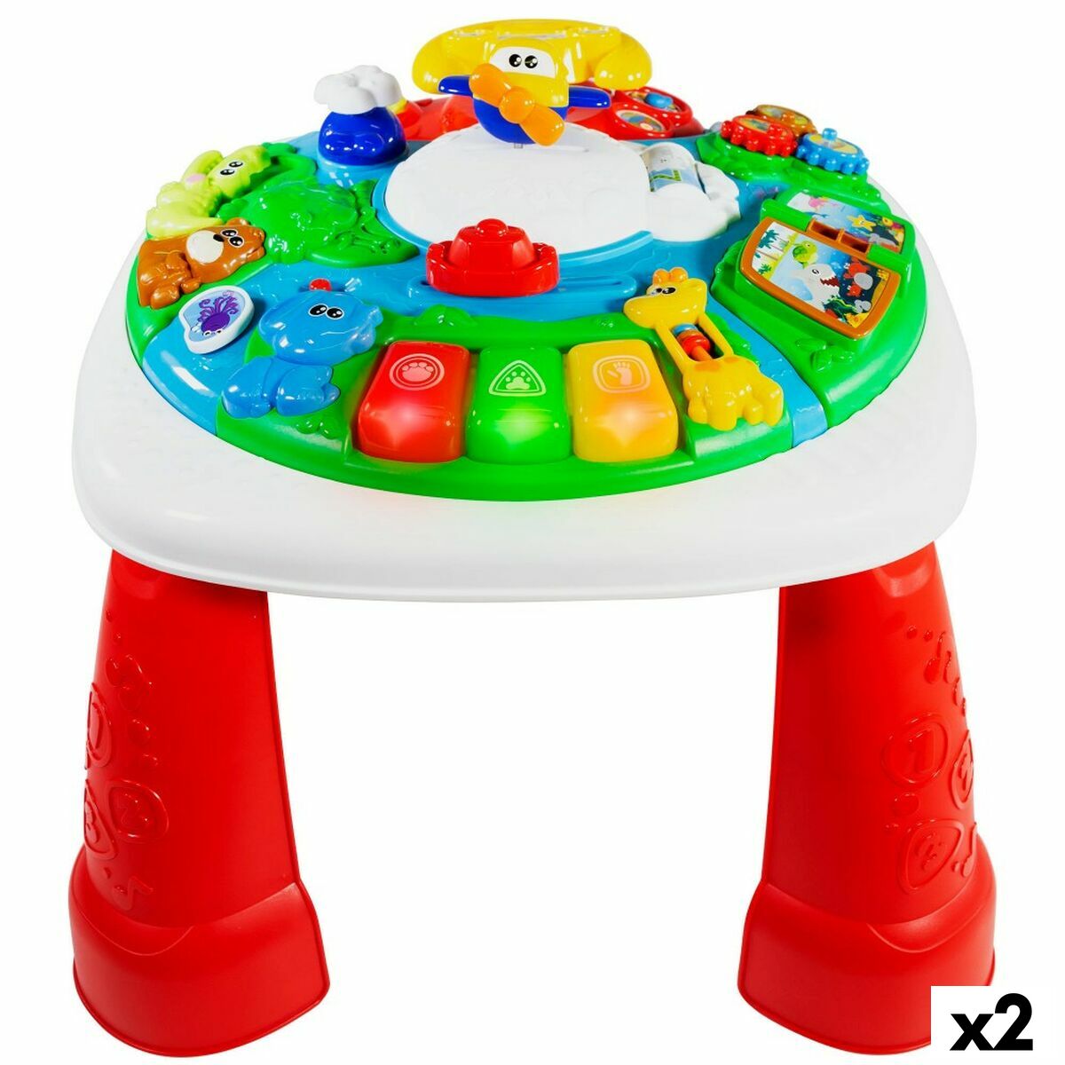 Centre d'activités Winfun 2 Unités 47 x 41 x 47 cm - Babycute