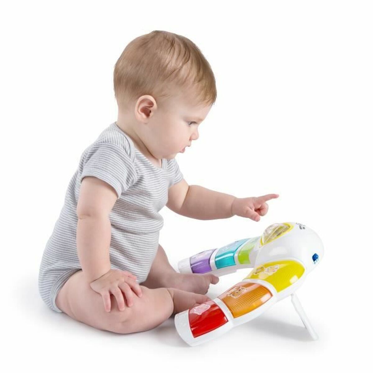 Cerceau d'activités pour bébés Baby Einstein Glow & Discover Light Bar Multicouleur - Babycute