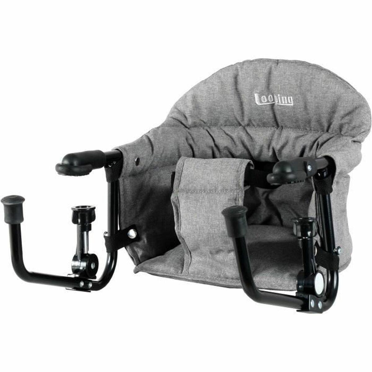 Chaise haute Bambisol Gris 60 x 39 x 59 cm - Babycute