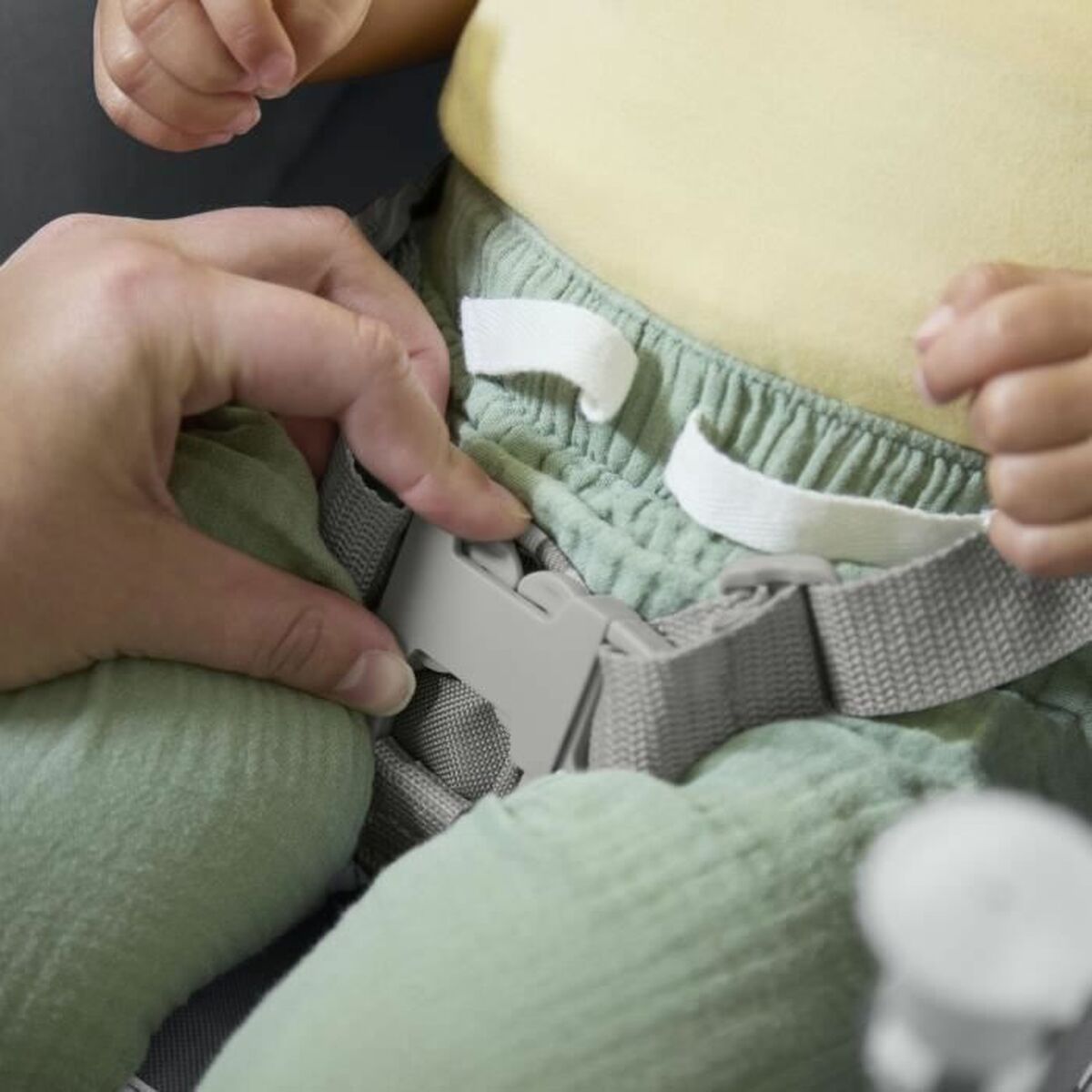 Chaise haute Bright Starts Pop N Dine Gris - Babycute