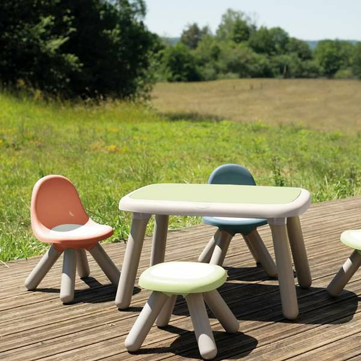 Chaise Smoby Life Kid Bleu Plastique - Babycute