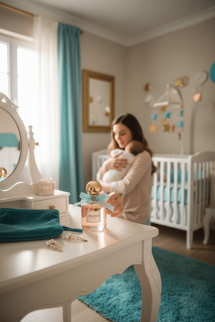 Coffret de Parfum Maman Jacadi Paris MADEMOISELLE 4 Pièces - Babycute