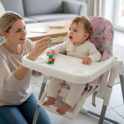 Coussin pour chaise haute | Confort Lavable - Babycute