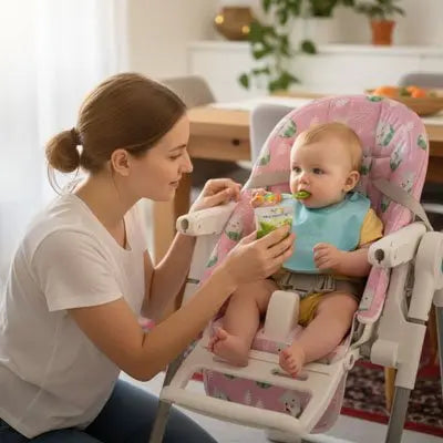 Coussin pour chaise haute | Confort Lavable - Babycute